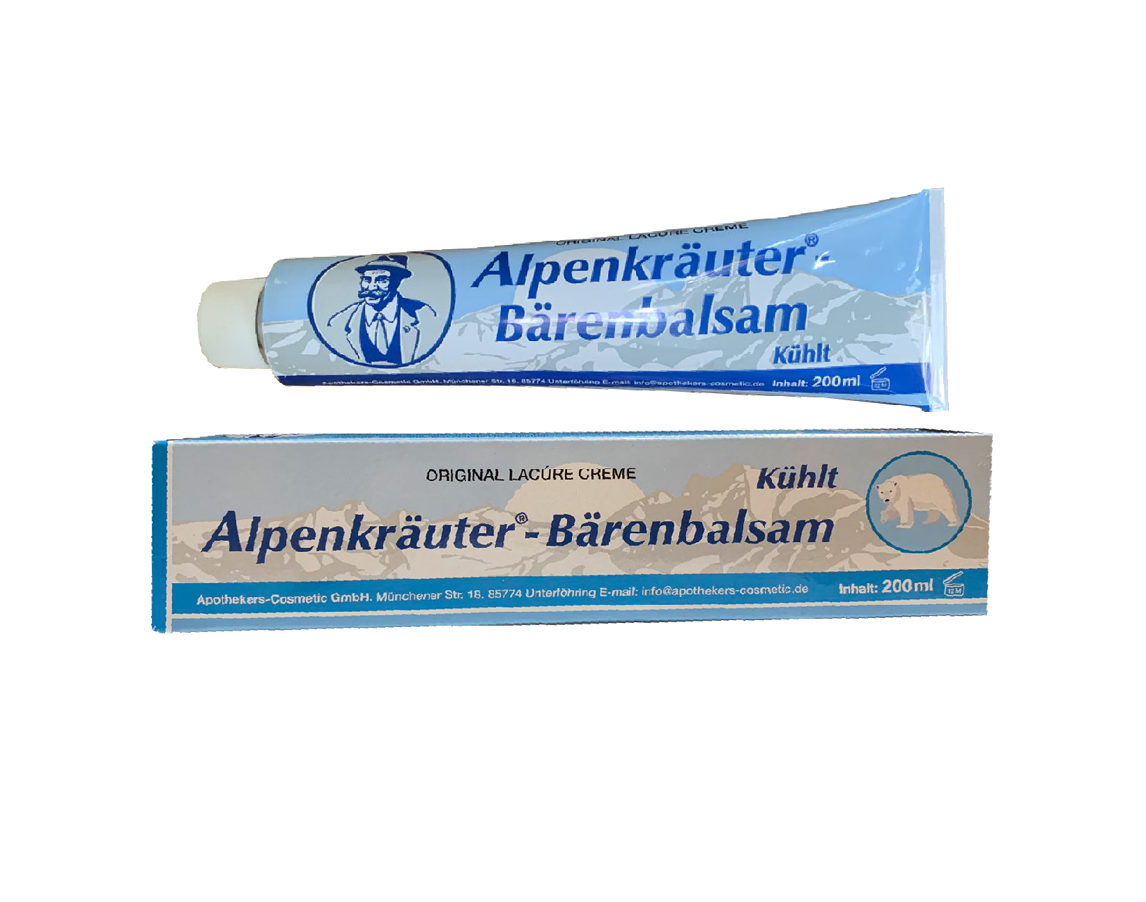 Veleprodaja Lipovac - GG Gradiška - Krema Alpsko bilje - Medvjeđi balzam hladni LACURE 200ml 2